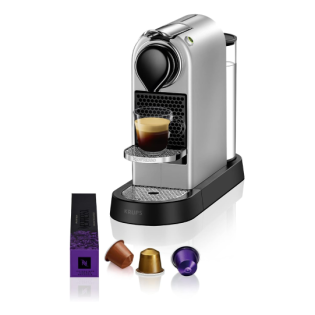 Nespresso Krups Machine à Café Citiz Argent Cafetière à Capsules